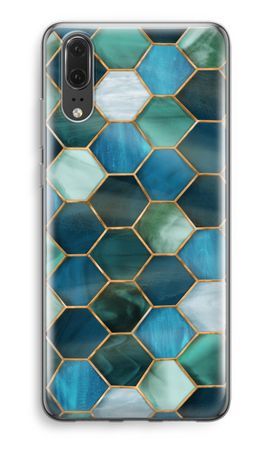 Hexagons in stained glass