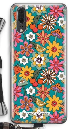 Retro Flowers N°2 - Blue