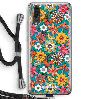 Retro Flowers N°2 - Blue