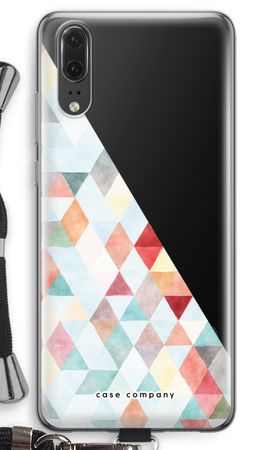 Coloured triangles pastel