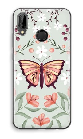 Butterfly in a floral world
