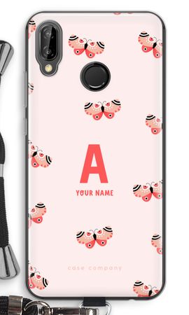 Rosy Butterflies Monogram