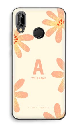 Peach Blossom Monogram