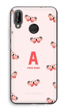 Rosy Butterflies Monogram