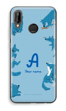 Playful Dogs Monogram