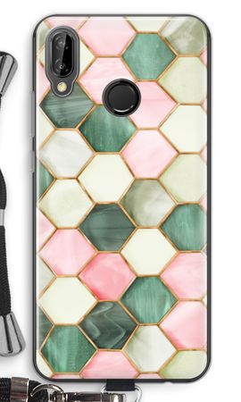 Hexagons in stained glass