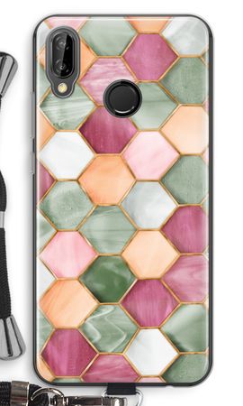 Hexagons in stained glass