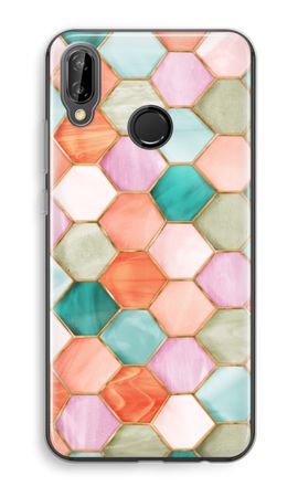 Hexagons in stained glass