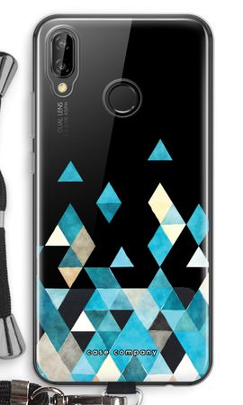 Coloured triangles blue