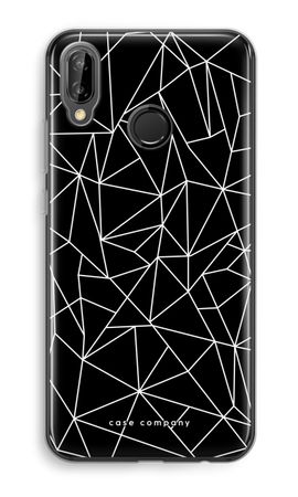 Geometric lines white