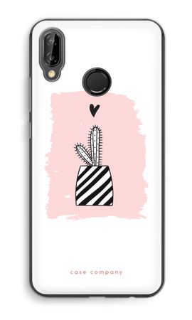 Black and white cactus