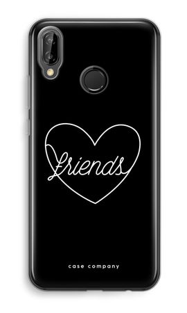 Friends heart black