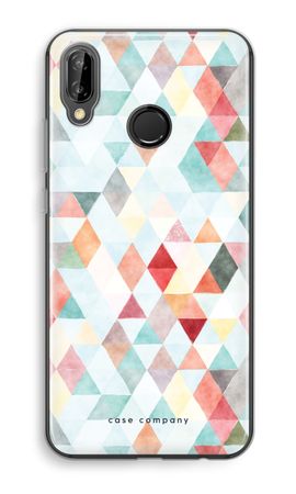 Coloured triangles pastel