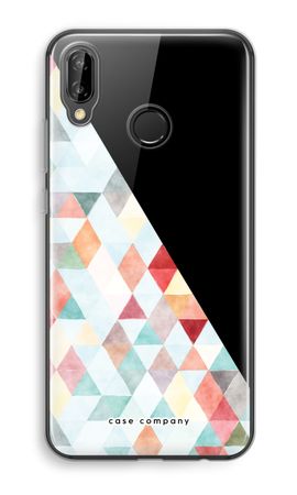 Coloured triangles pastel