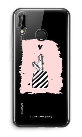 Black and white cactus