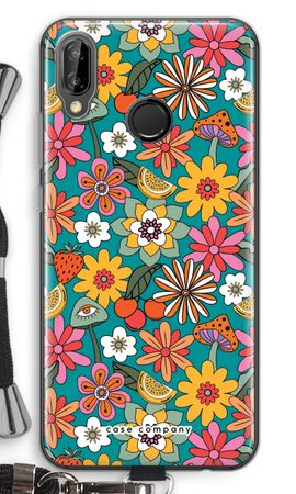 Retro Flowers N°2 - Blue