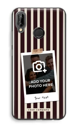 Polaroid - Retro, Huawei P20 Lite mykt deksel