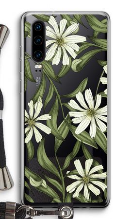 White flower pattern