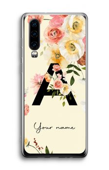 Flirty Flowers Monogram