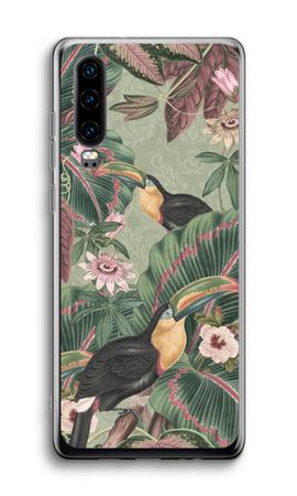 Tropical jungle toucan