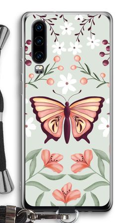Butterfly in a floral world