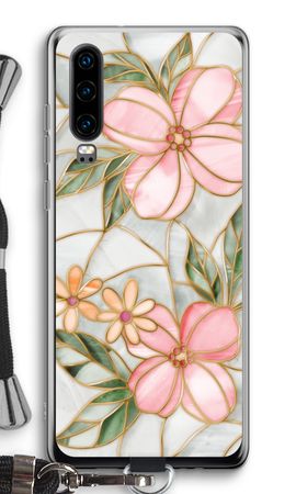 Fiore in vetro colorato arancione