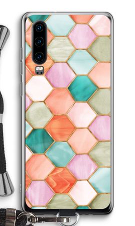 Hexagons in stained glass