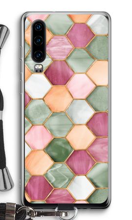 Hexagons in stained glass