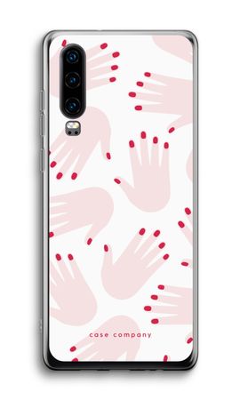 Hands pink