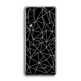 Geometric lines white