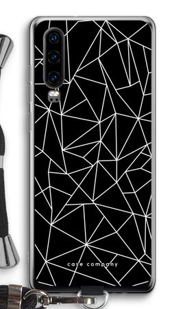 Geometric lines white