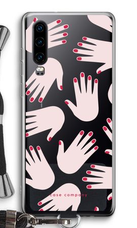Hands pink