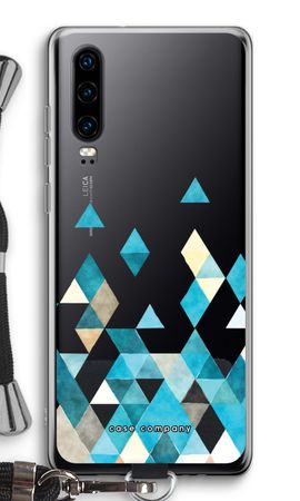 Coloured triangles blue