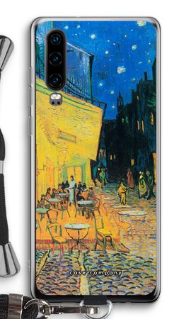 Terrazza del caffè di notte