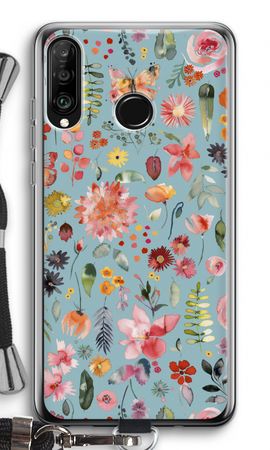 Bunte Pflanzen und Blumen