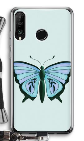 Blauer Schmetterling