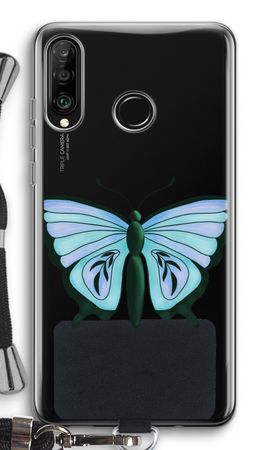 Blauer Schmetterling