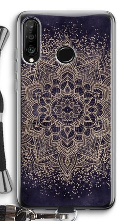 Goldenes Boho-Mandala