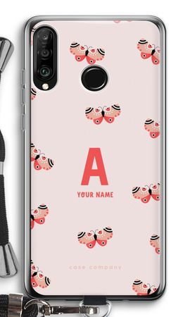 Rosy Butterflies Monogram