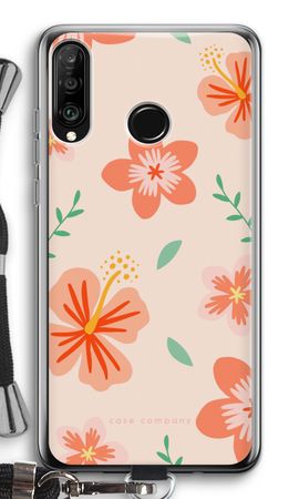 Tropical Pink Flowers