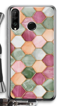 Hexagons in stained glass