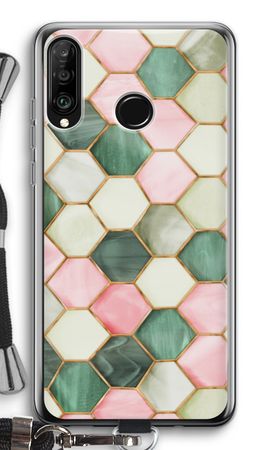 Hexagons in stained glass