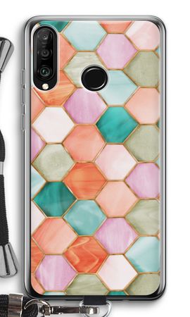 Hexagons in stained glass