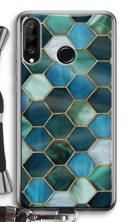 Hexagons in stained glass