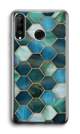 Hexagons in stained glass