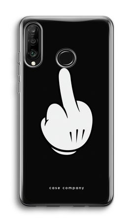 Mittelfinger schwarz