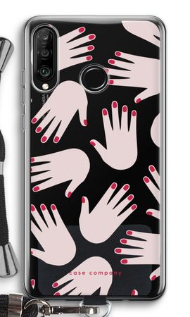 Hands pink