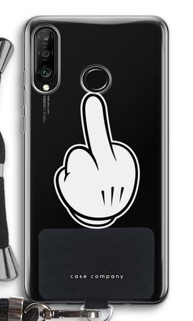 Mittelfinger schwarz