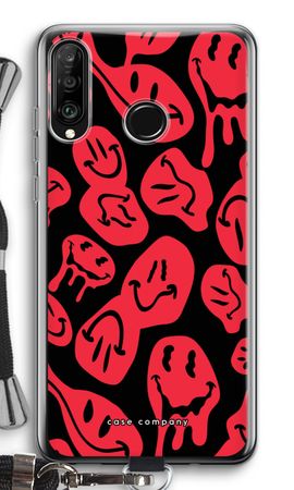 Schmelzender Smiley - Rot