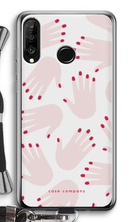 Hands pink